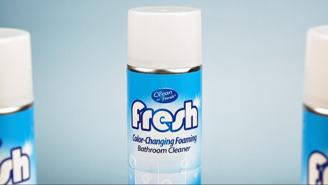 Color-Changing Foaming Bathroom Cleaner Spray, Aerosol Can, 283 g / 10 oz Video Introduction