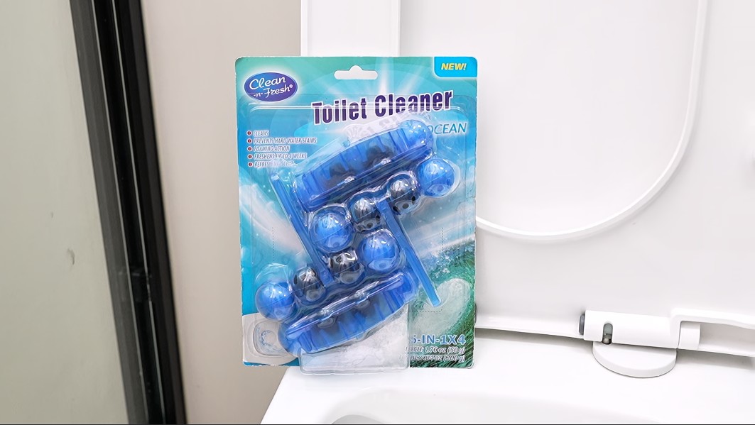 50 g Toilet Bowl Cleaner Blocks, 3-Pack, Hanging Foaming Cleaner for Every Flush Video Introduction
