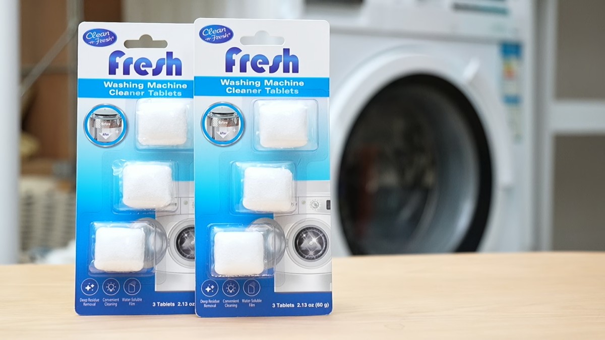 Washing Machine Cleaner Powder Packs, 20 g X 3, Washer Drum, Seal And Pipe Descaler For Odor And Residue Video Introduction