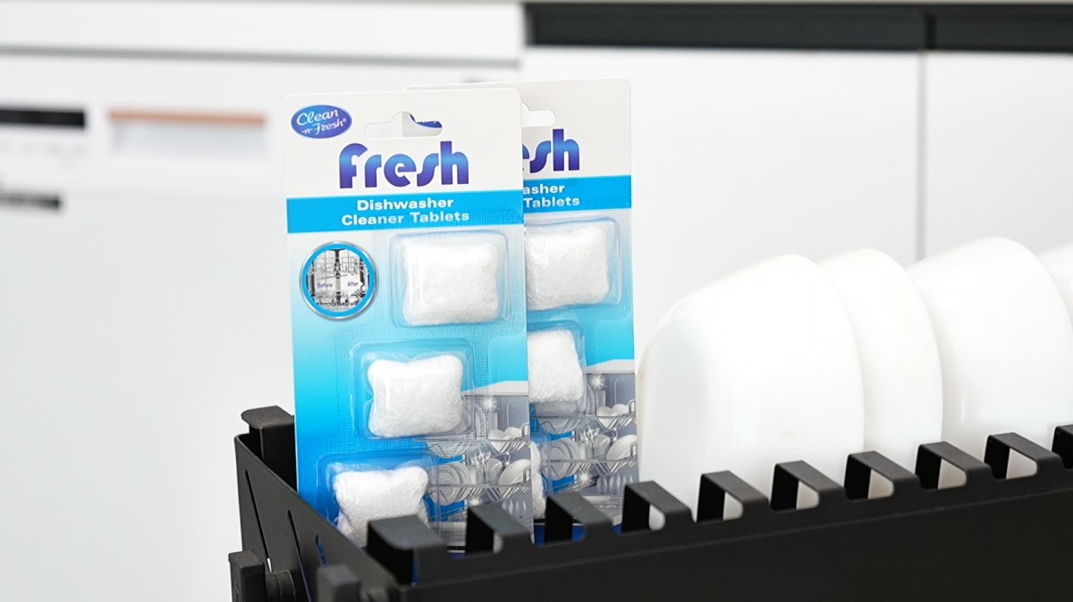 Dishwasher Cleaner Tablets, 20 g X 3 / 0.71 oz X 3, Grease & Limescale Remover for Odor Control Video Introduction