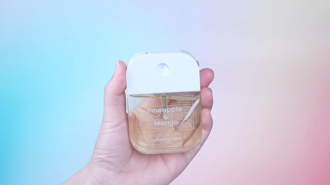 Spray Desinfectante de Manos – 35 ml (1,2 fl.oz) | Secado rápido, hidratante y elimina gérmenes Video Introduction